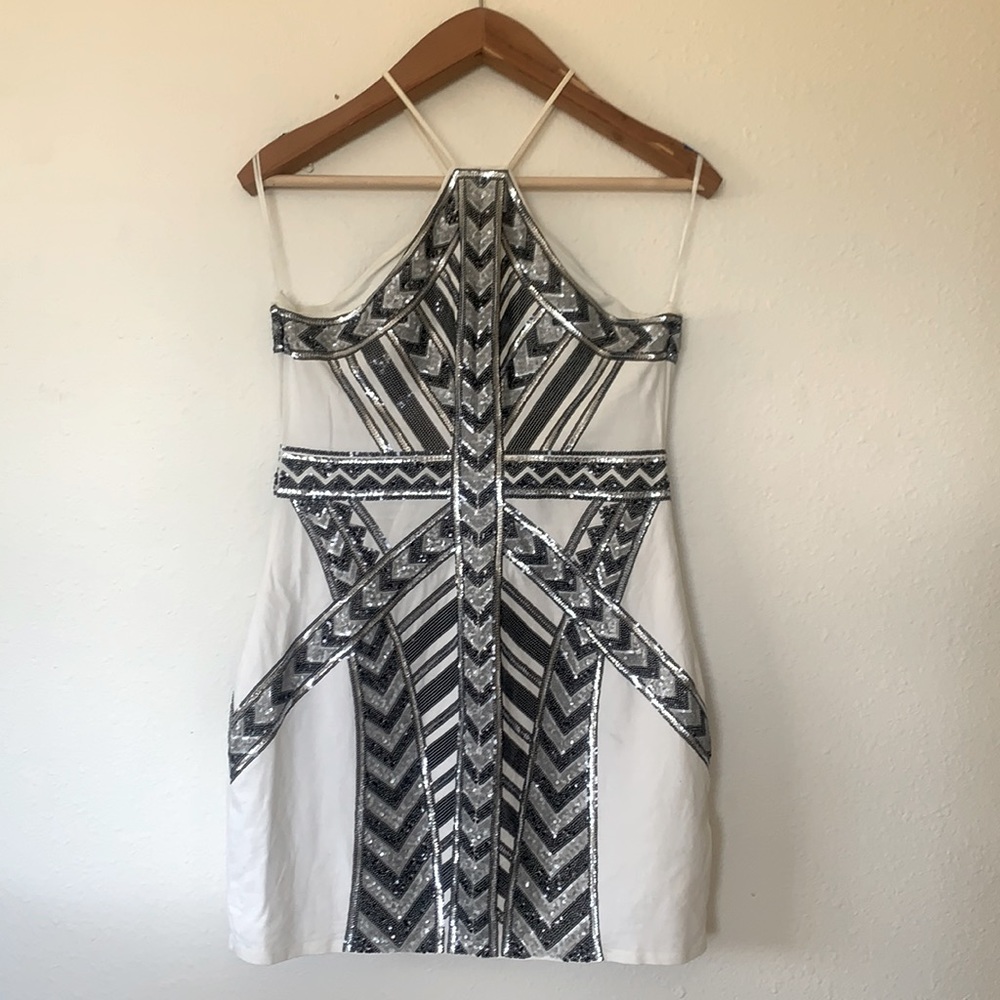 EXPRESS sequin mini dress L